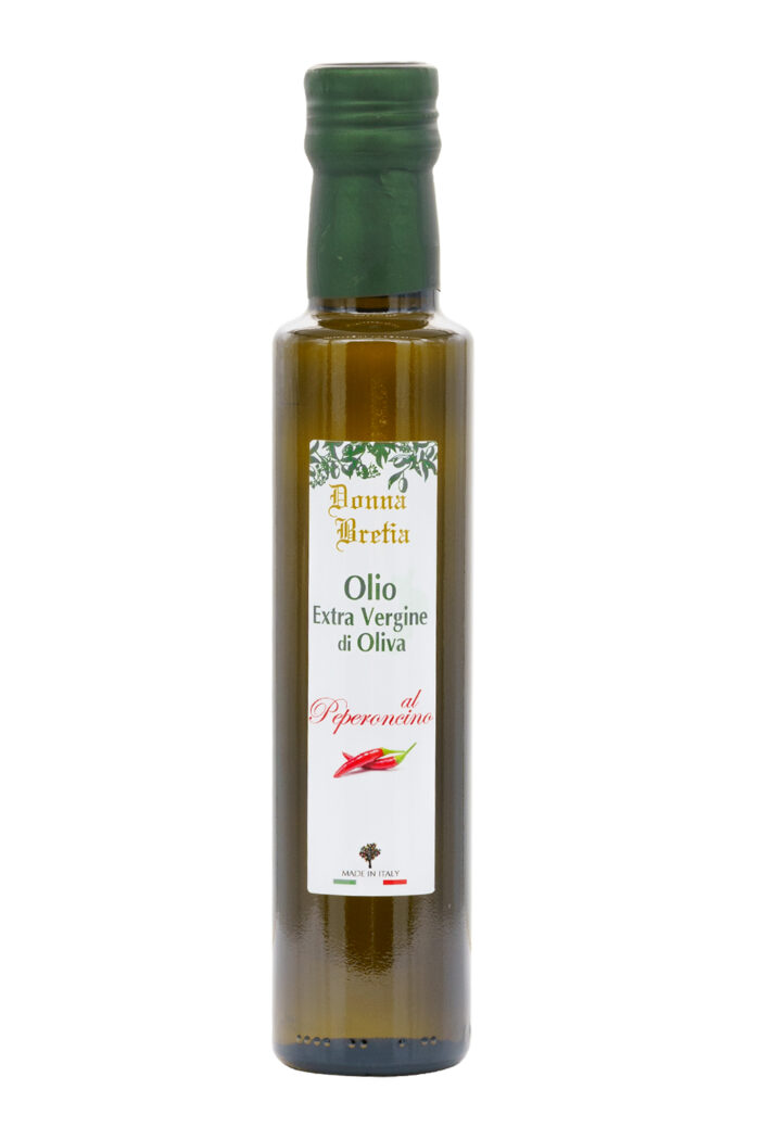Olio Extra Vergine di Oliva Aromatizzato al Peperoncino